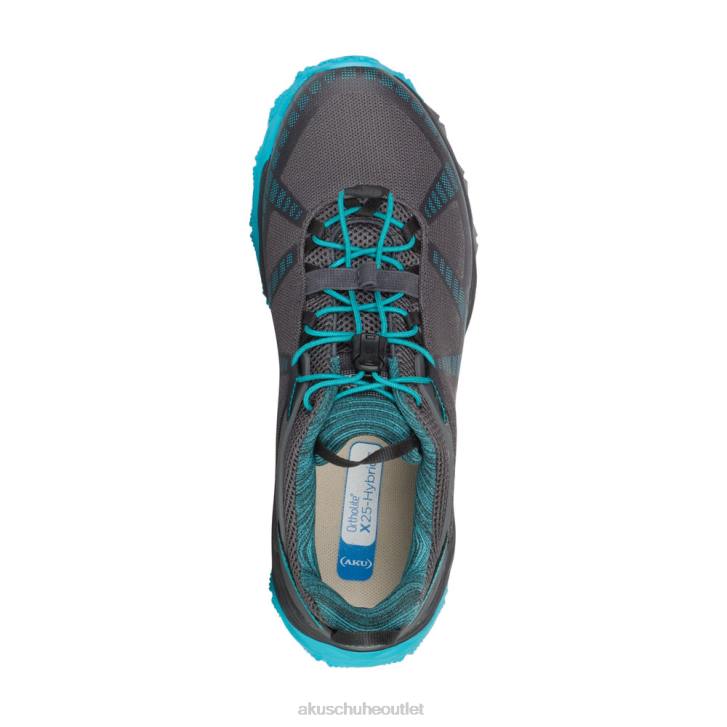Frauen AKU Flyrock 82X430 schwarz/türkis