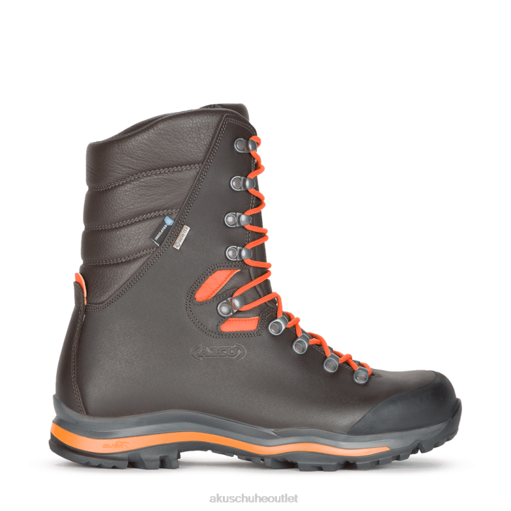 unisex AKU Riserva High 200 GTX 82X457 braun/flo orange